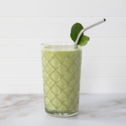 lucky shamrock shake green smoothie