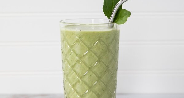 lucky shamrock shake green smoothie