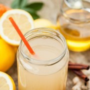 The Endurance Edge homemade honey lemon sports drink