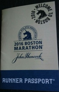 Boston Marathon Passport