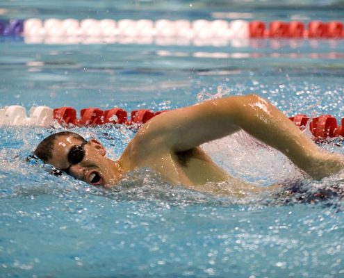 freestyle swimming