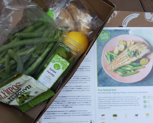 Hello Fresh meal delivery kit