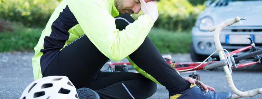 bicycle-auto accident