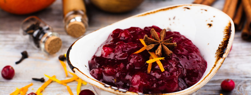 Cranberry orange sauce