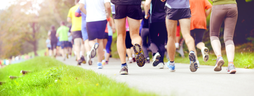 marathon runners