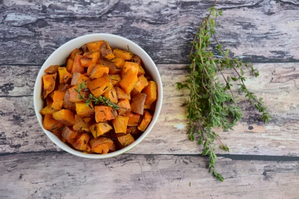 sweet potato crispy cubes