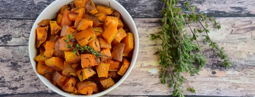 sweet potato crispy cubes