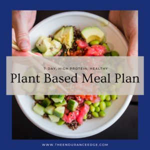 plant based high protein meal plan