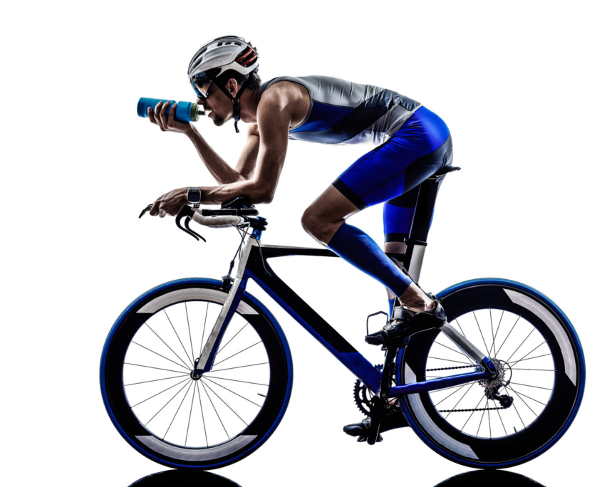 man triathlon iron man athlete biker cyclist bicycling biking dr The Endurance Edge Nutrition