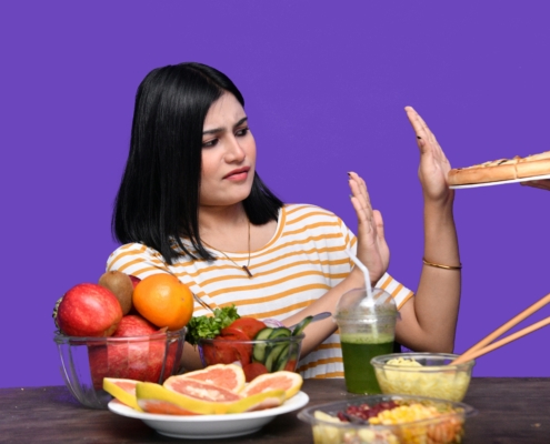 how to handle food comments and pressure