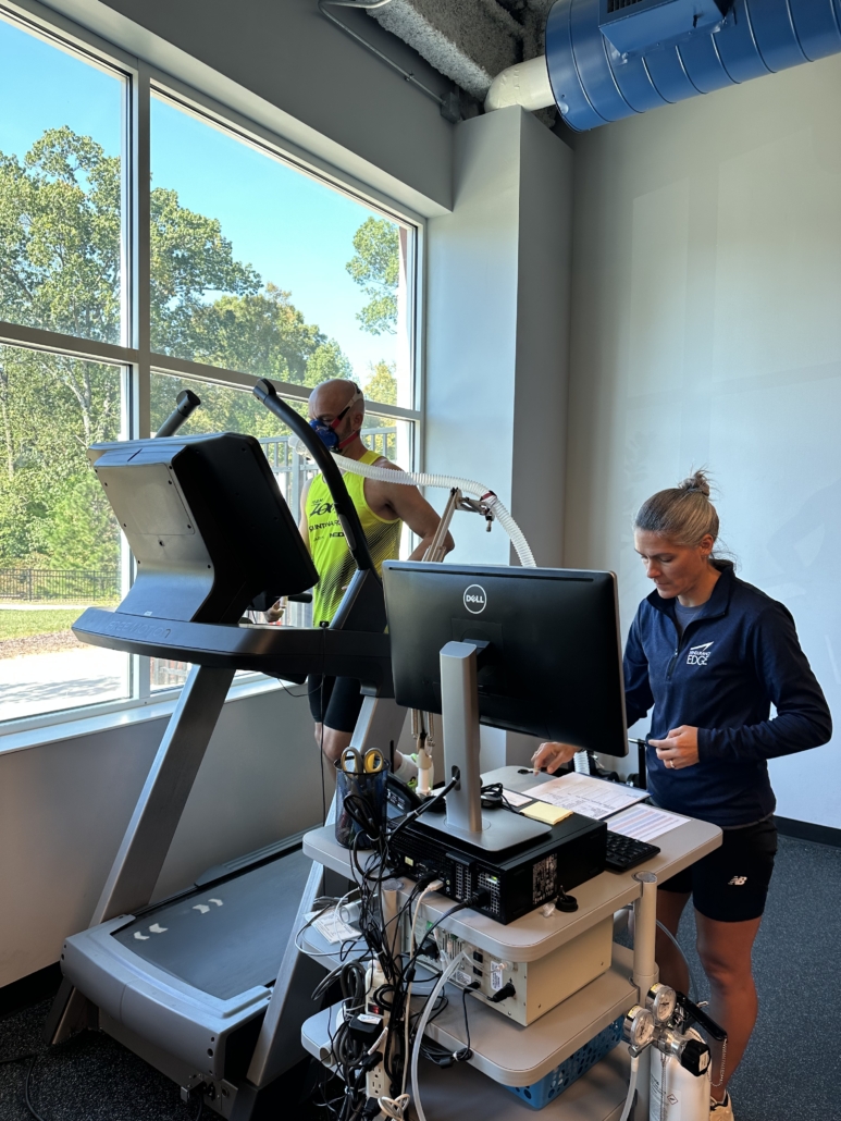 metabolic VO2Max and sweat testing