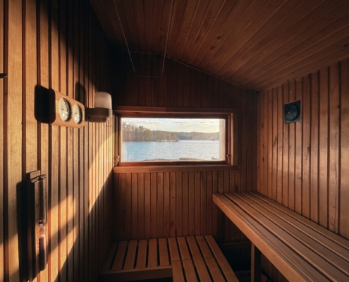homes that heal sauna